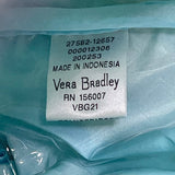 Vera Bradley Multicolor Quilted Medallion Pattern Polyester Zipper Cosmetic Bag