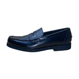 Capital By Rockport Men’s Black Leather Slip-On Endowment Penny Loafers Sz 11.5M