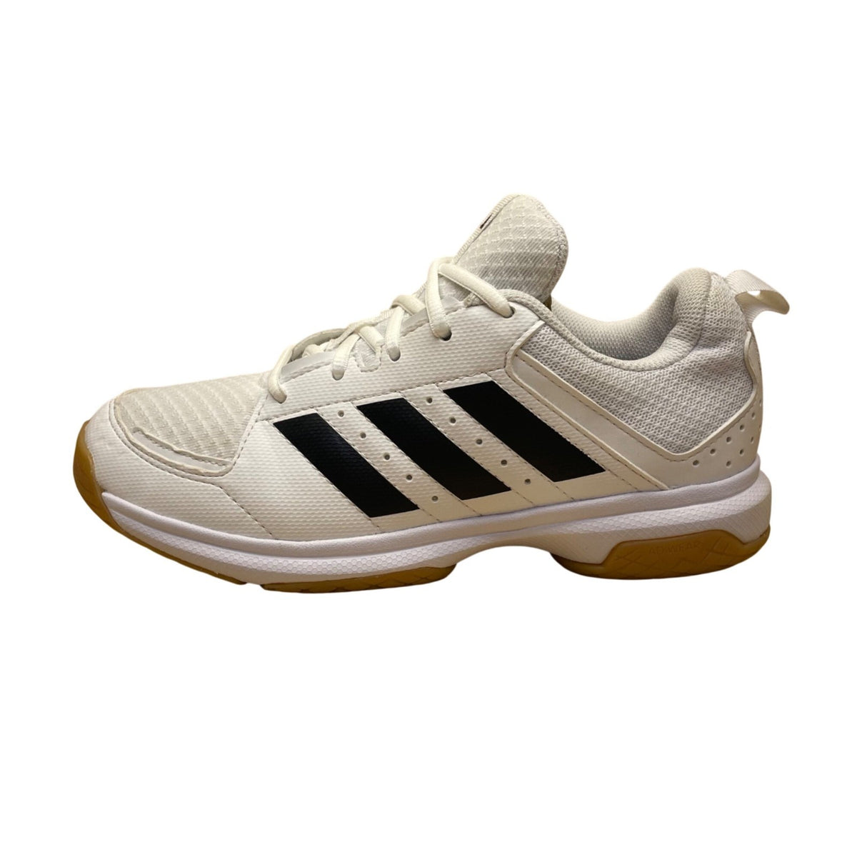 Adidas Women’s White & Black Primegreen Indoor Trainers Shoes Size 5