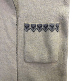 Max Studio Women’s Gray Knit Cardigan With Pockets Size Large