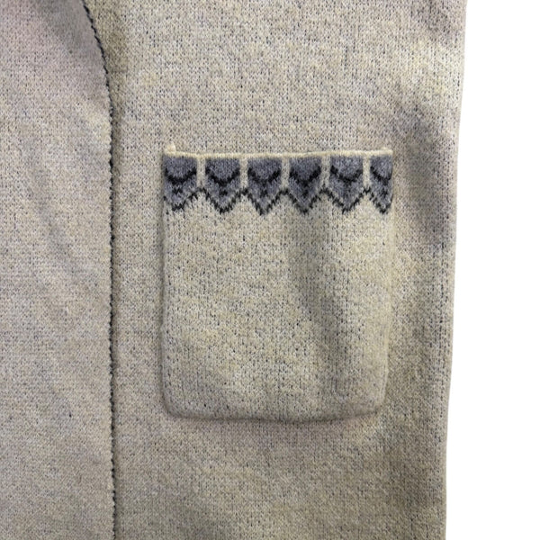 Max Studio Women’s Gray Knit Cardigan With Pockets Size Large
