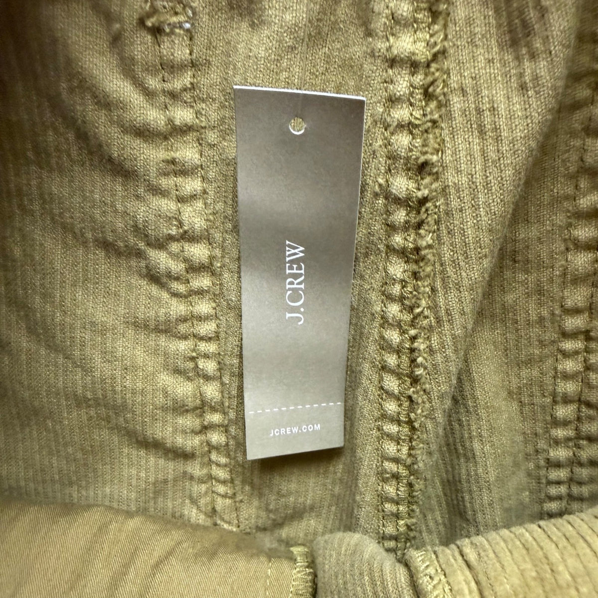 J.Crew Women’s Golden Corduroy Flare Jeans High Waist Size 29T - New