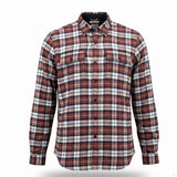 L.L. Bean Mens Russet Plaid Flannel Shirt Reg Traditional Fit Sz XXL