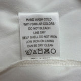 Show Me Your Mumu Womens White Mesh Iconic Long Sleeve Mini Dress Size L