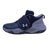 Under Armour Youth Black Concrete Camo Adhesive BB Gs Basketball Shoes Size 7Y