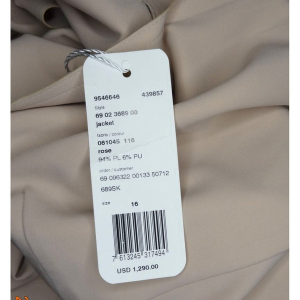 AKRIS Punto Women's Pink Blazer Jacket Sz 16 - NWT