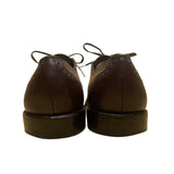 Allen Edmonds Men’s Brown Burgundy Leather Wingtip Oxford Dress Shoes Size 11B