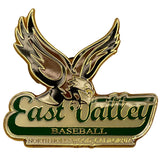 East Valley Baseball Enamel Lapel Pin North Hollywood CA Eagle Design Collectibl