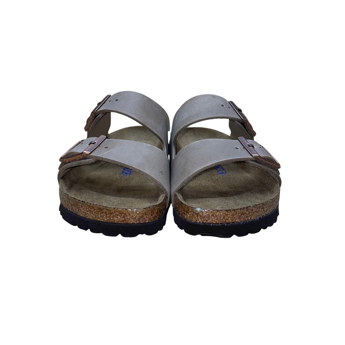 Birkenstock Women’s Tobacco Brown Leather Soft Footbed Arizona BS Sandals Size 7