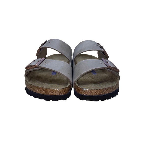 Birkenstock Women’s Tobacco Brown Leather Soft Footbed Arizona BS Sandals Size 7
