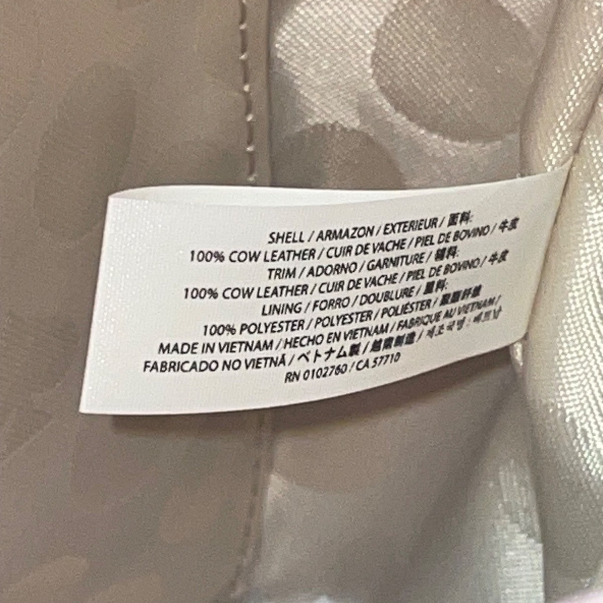Kate Spade Women’s Pink Leather Adjustable Strap Compact Crossbody Tote Bag