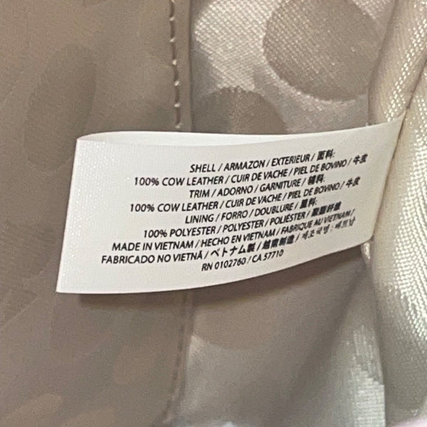 Kate Spade Women’s Pink Leather Adjustable Strap Compact Crossbody Tote Bag