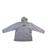 Reebok Grey Logo Hoodie Men’s Comfortable & Stylish Long Sleeves Size M