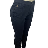 Belle Kim Gravel Belle Black Denim Skinny Jeans Womens Size 8