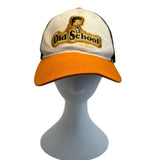 The Simpsons Old School Homer Brown Bio Domes Baseball Cap Hat Sz Kids