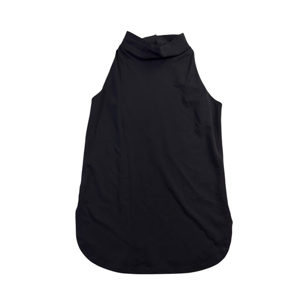 Cos Womens Black Sleeveless Mock Turtleneck Top Comfortable Fit Size S