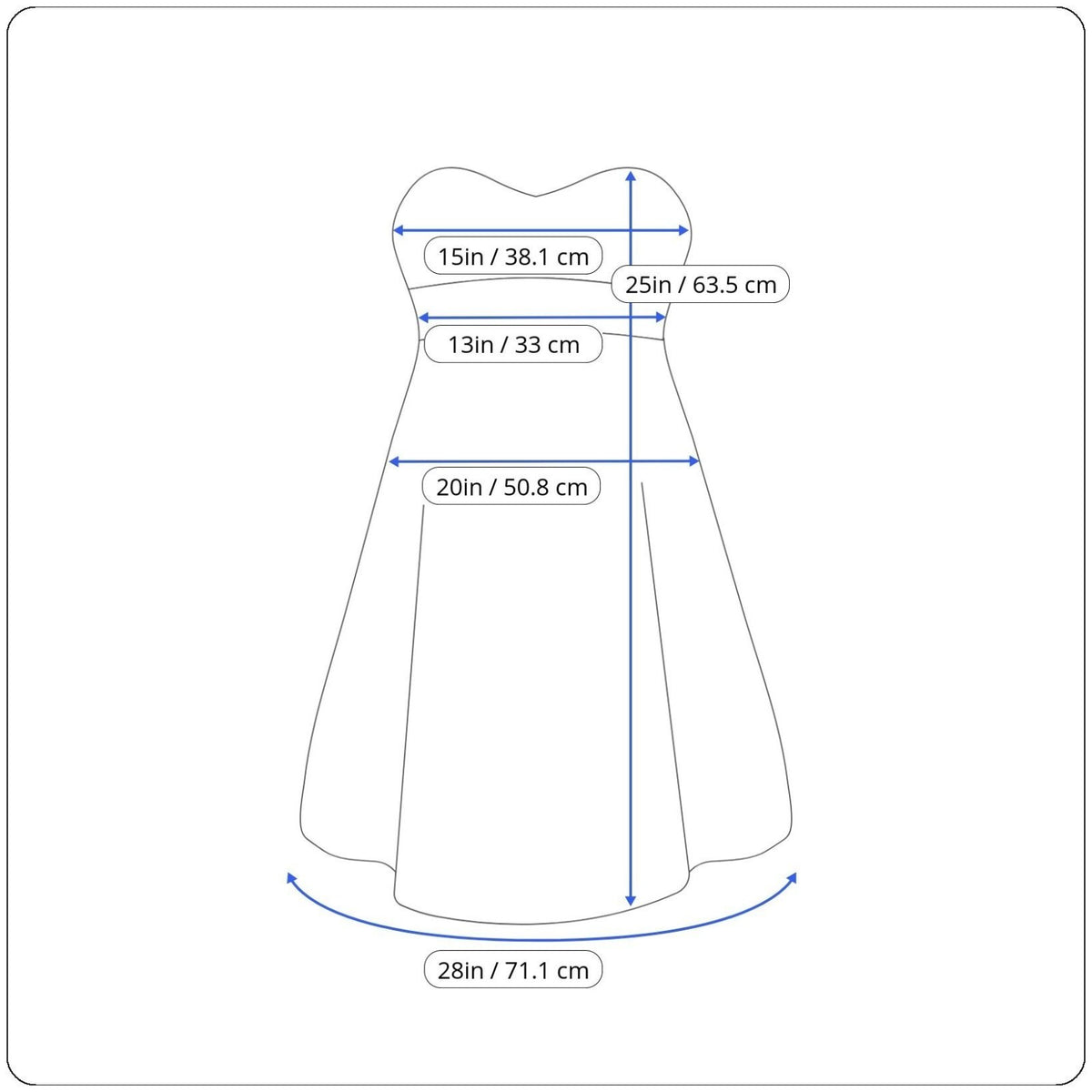 Ella Moss Women's Multicolor Strapless  and A-Line Mini Dress Sz M