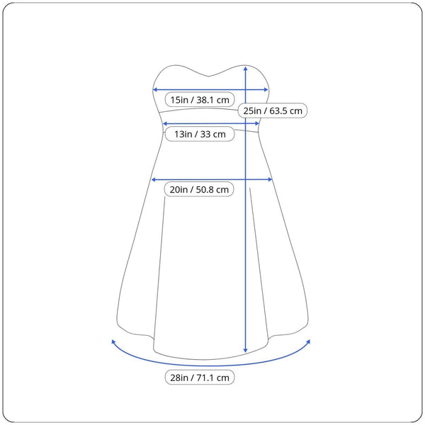 Ella Moss Women's Multicolor Strapless  and A-Line Mini Dress Sz M