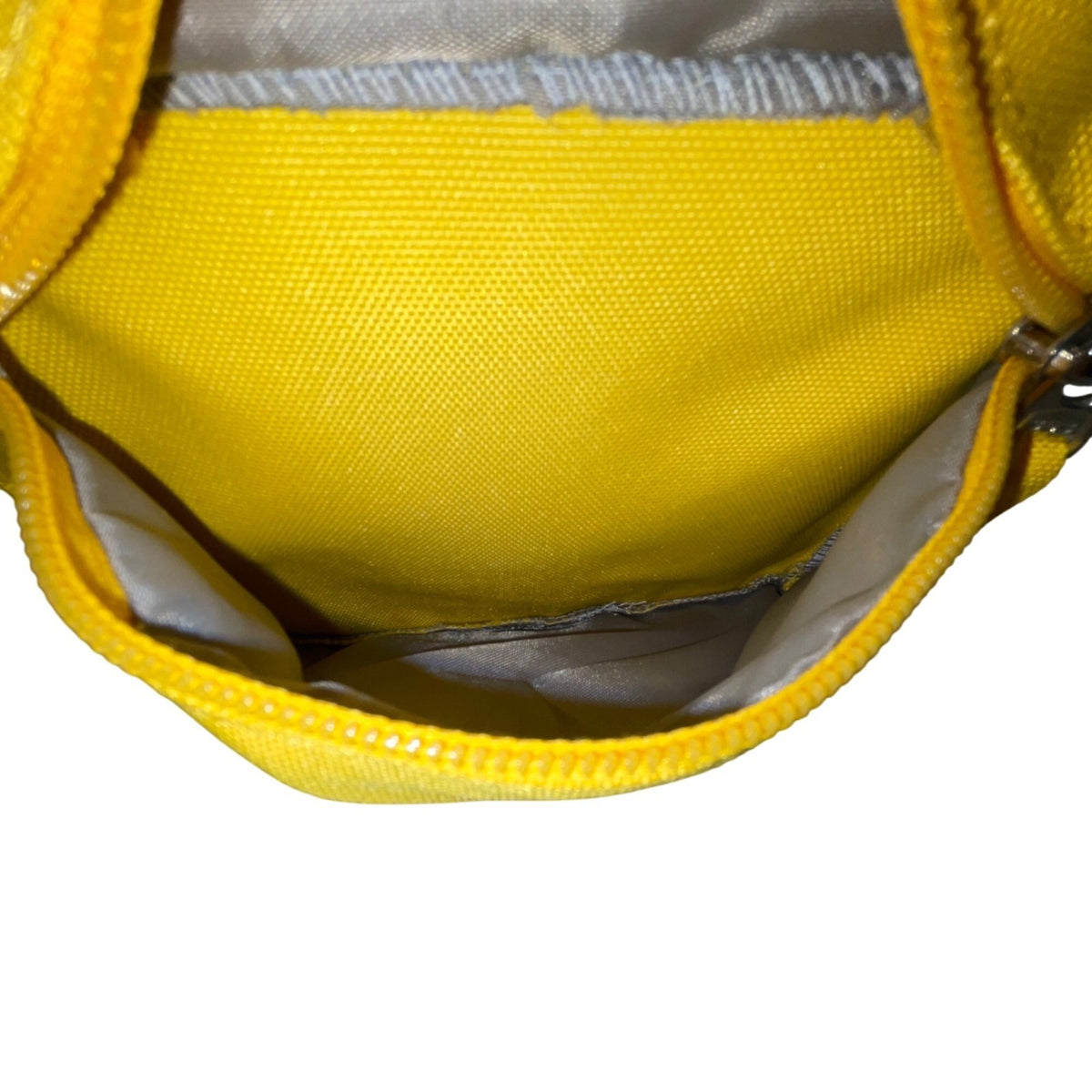 HotStyle Yellow Nylon Adjustable Straps Front Zipper Pocket Mini Backpack