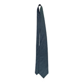 Lord & Taylor Mens Green Silk Geometric Print Necktie 100% Silk Made In USA