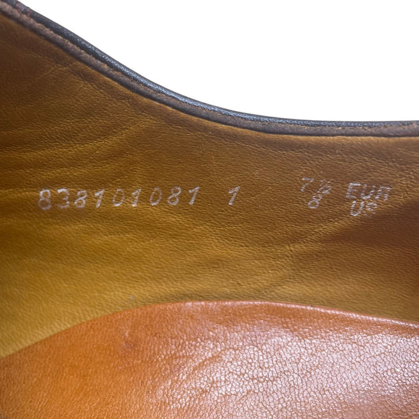 Mephisto Men’s Brown Leather Air-Relax Cap-Toe Goodyear Welt Dress Shoes Sz 8