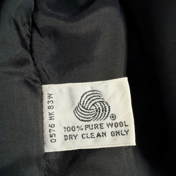 Anne Klein Womens Brown Plaid Wool Pencil Skirt Vintage Office Attire Sz 10