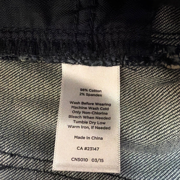 Talbots Womens Blue Straight Leg Five-Pocket Petite Jeans Size 4P