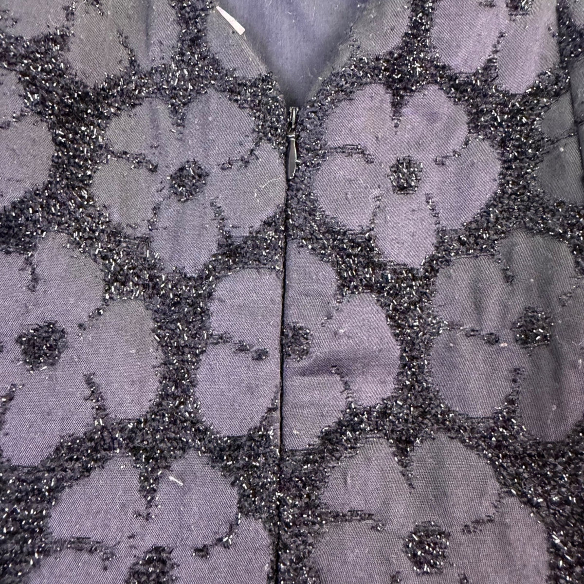 Topshop Womens Black Fit & Flare Floral Pattern Sleeveless V-Neck Dress Size 12