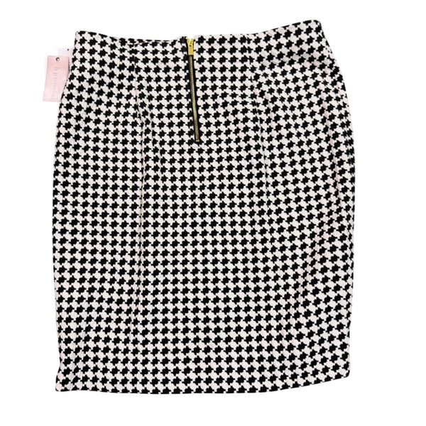 Philosophy Womens Black & White Knit Cardigan & Skirt Set Size 14