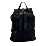 Saint & Sofia Black Nylon With Grommet Strap Design & Exterior Pockets Backpack