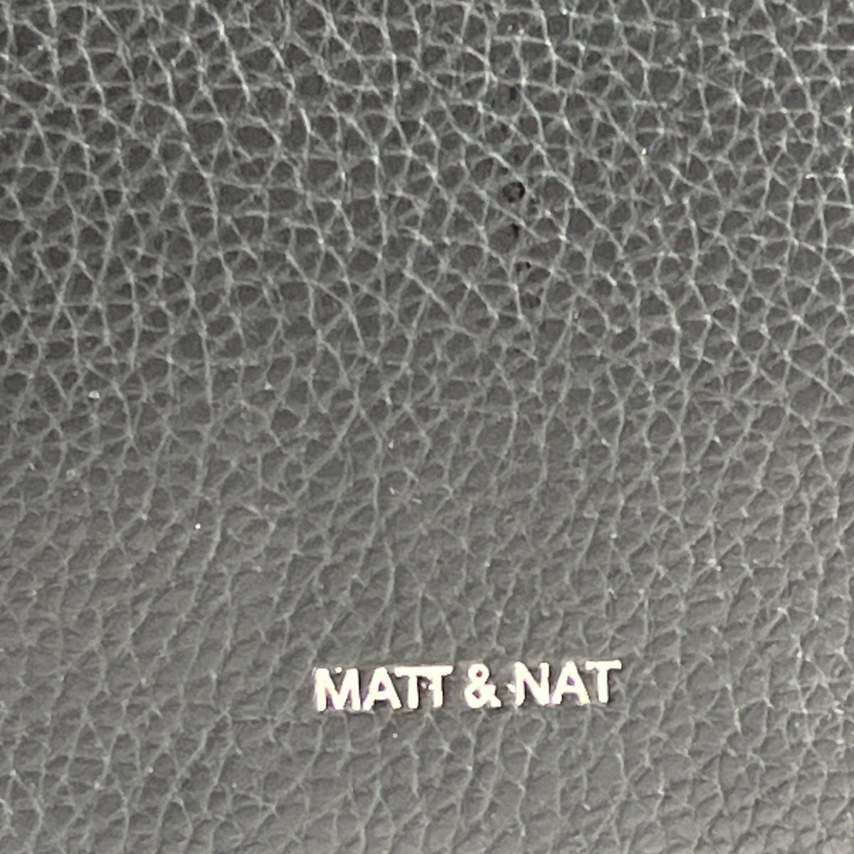 Matt And Nat Women's Adel Purity Black Vegan Leather Shoulder Crossbody Bag Sz M