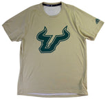 Adidas Mens Beige Short-Sleeve Graphic T-Shirt Sportswear Size L
