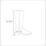 Boston Accent Women’s Black Faux Fur Weatherproof Winter Boots Size 7M