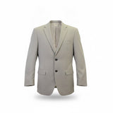 Calvin Klein Mens Beige Suit Jacket Blazer Slim Fit Classic Size 38R