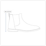 Khombu Women’s Black Leather Faux Fur Winter Buckle Accent Ankle Boots Size 8M