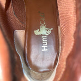 Hunt Club Women’s Brown Leather Lace-Up Kerry Ankle Booties Size 11M