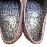 Vans Women’s Pink Canvas Casual Lace-Up LowPro Flat Sneakers Size 8.5