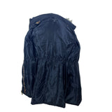 Laundry Womens Black Faux Fur Hooded Quilted Puffer Coat Size Small Winter