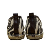 Michael Kors Women’s Tiger  Animal Print Canvas Slip-On Espadrilles Size 10M
