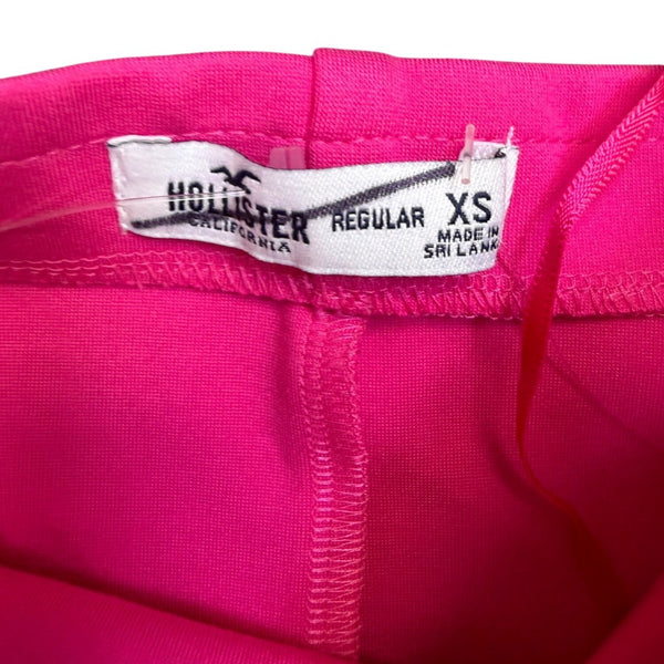 Hollister Womens Pink Viscose Strapless Mini Dress Stylish Design Sz XS