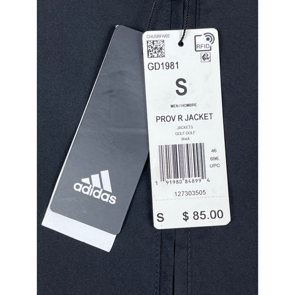 Adidas Men’s Black Prov R Golf Jacket Sz S - NWT