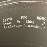Bostonian Men’s Black Leather 2Pod Comfort Dress Shoes Size 10M
