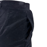 F.A. Chatta Womens Black Cotton Pencil Skirt Back Zip Stylish Design Size 8