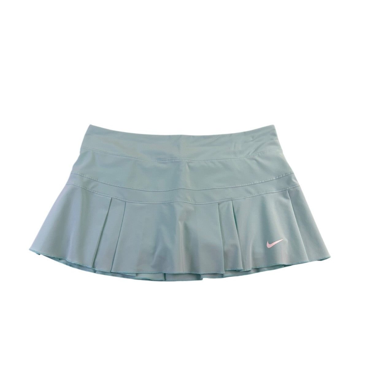 Nike Womens Teal Dri-Fit Skort Pleated Athletic Tennis Sz Large