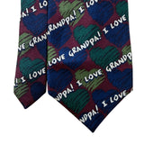 Ralph Marlin Mens Multicolor Polyester Novelty Tie 