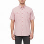 Orvis Mens Red Short Sleeve Button-Up Performance Shirt Size XL