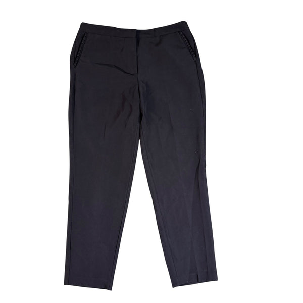 Zac & Rachel Womens Black Slim Fit Ankle Pants Size 8