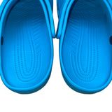 Crocs Unisex Blue Lightweight With Ventilation Holes Slip-On Clogs Size M9 W11