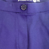 Betabrand Womens Navy Mid-Rise Stretch Dress Pants Petite New Sz L