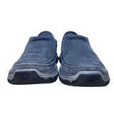 Skechers Men’s Charcoal Slip-Ons Arch Fit Air-Cooled Holmgren Shoes Size 9.5